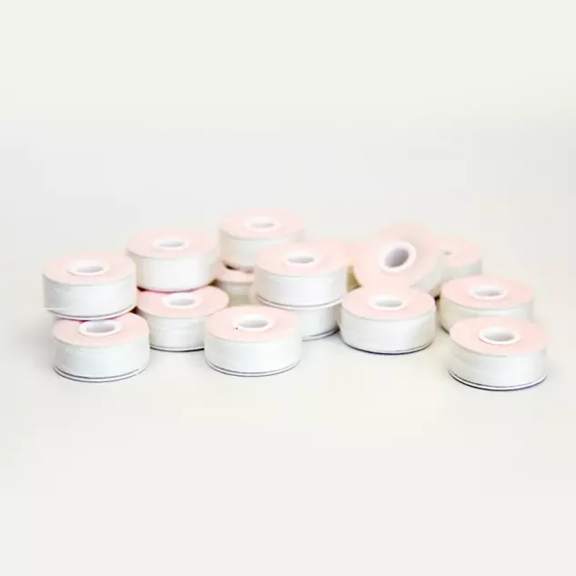 पूर्व-घाउ Bobbins थ्रेड 75D/2 (उज्ज्वल वा अर्ध सुस्त)